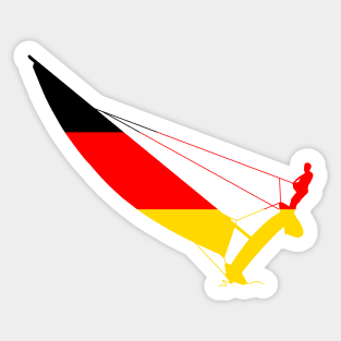 Germany catamaran trapeze sailing Sticker